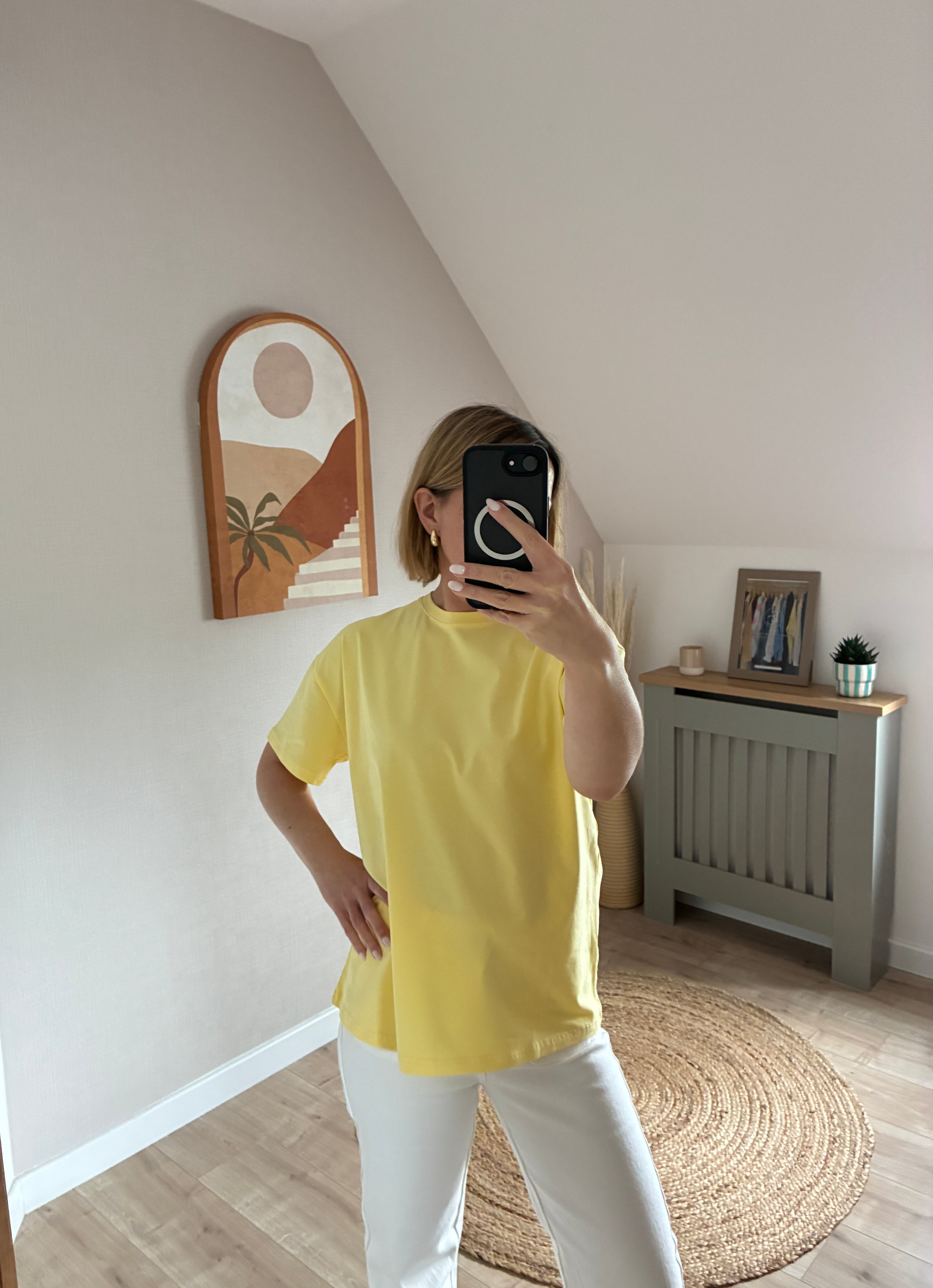 T-shirt jaune Jade