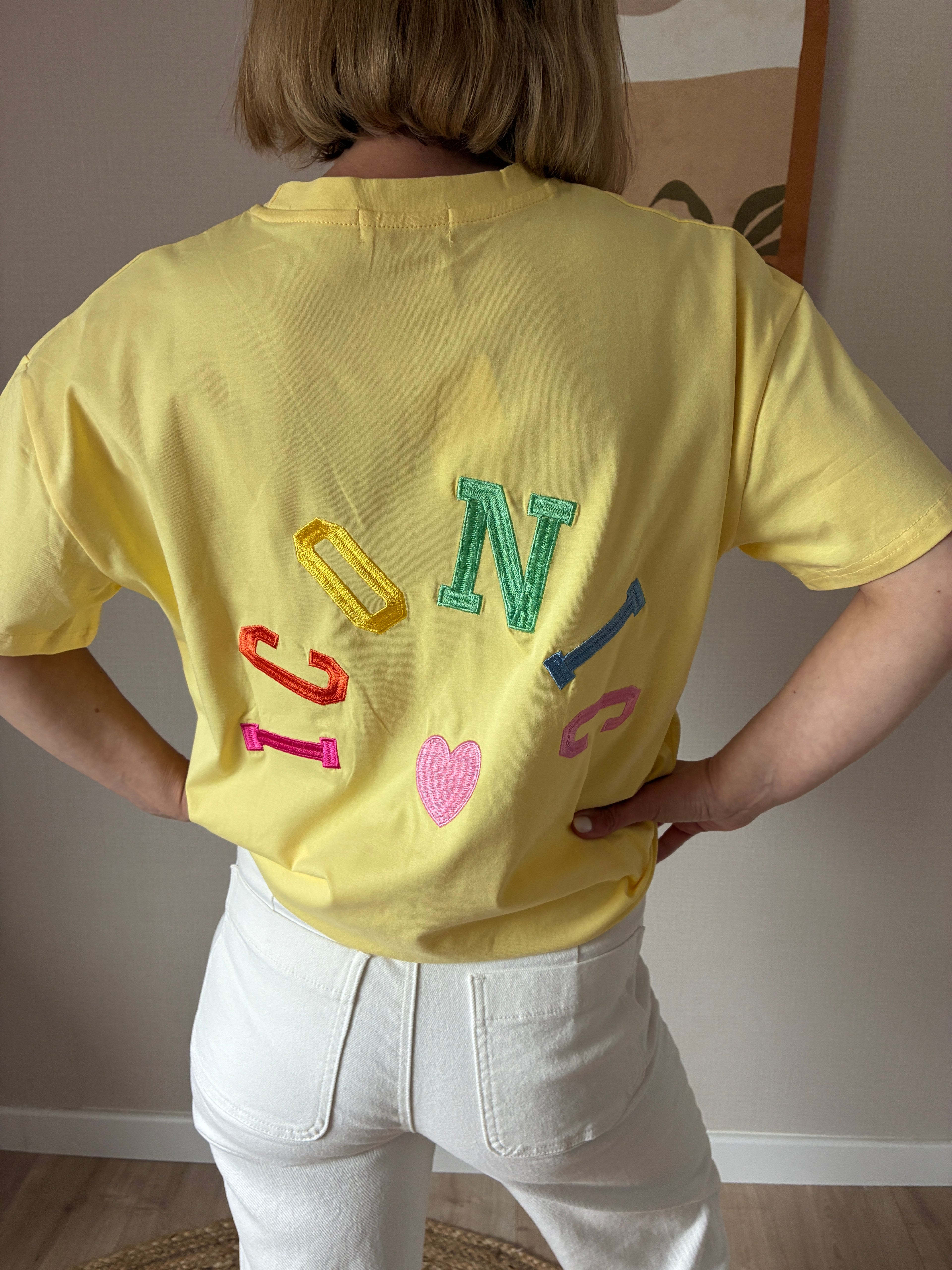 T-shirt jaune Jade