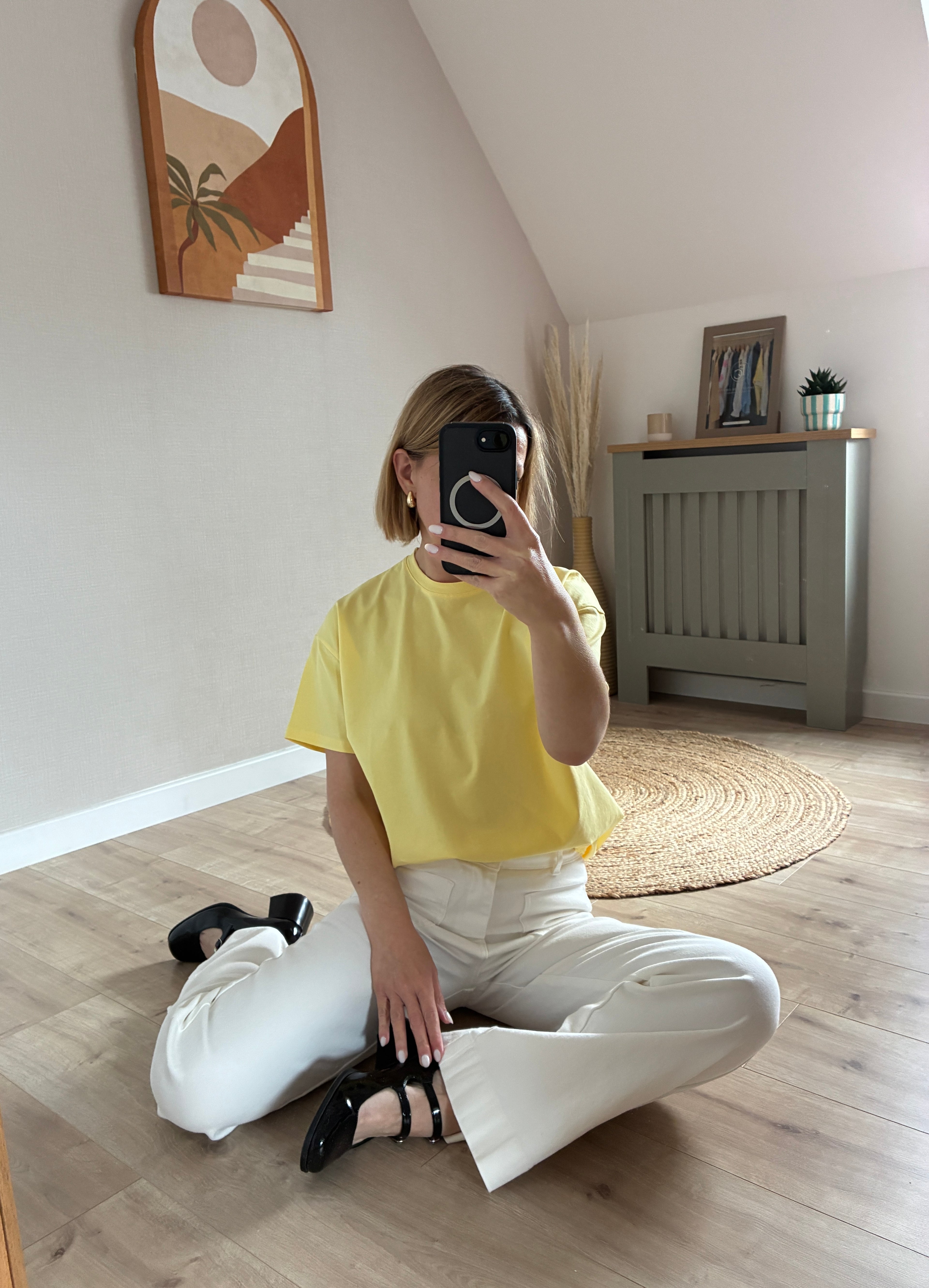 T-shirt jaune Jade