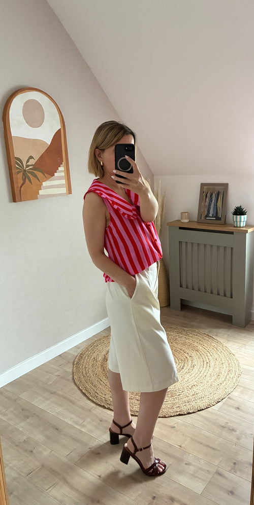 Bermuda beige Ophélie