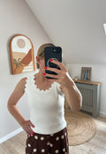 Top blanc Sibylle