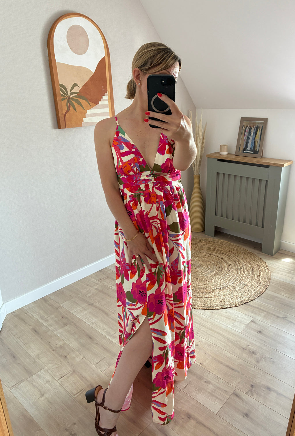 Robe fuchsia Perrine