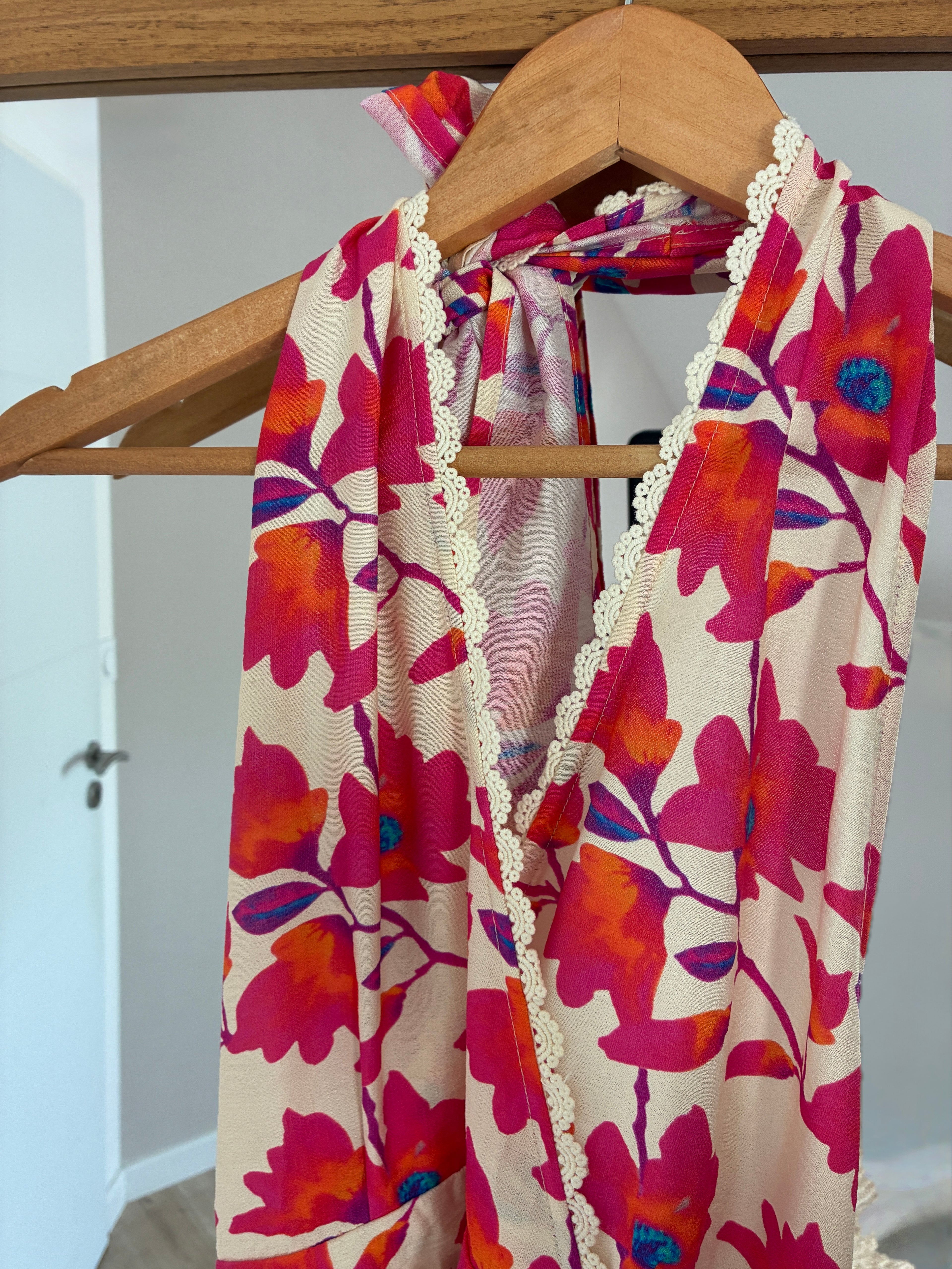 Robe fuchsia Honorine