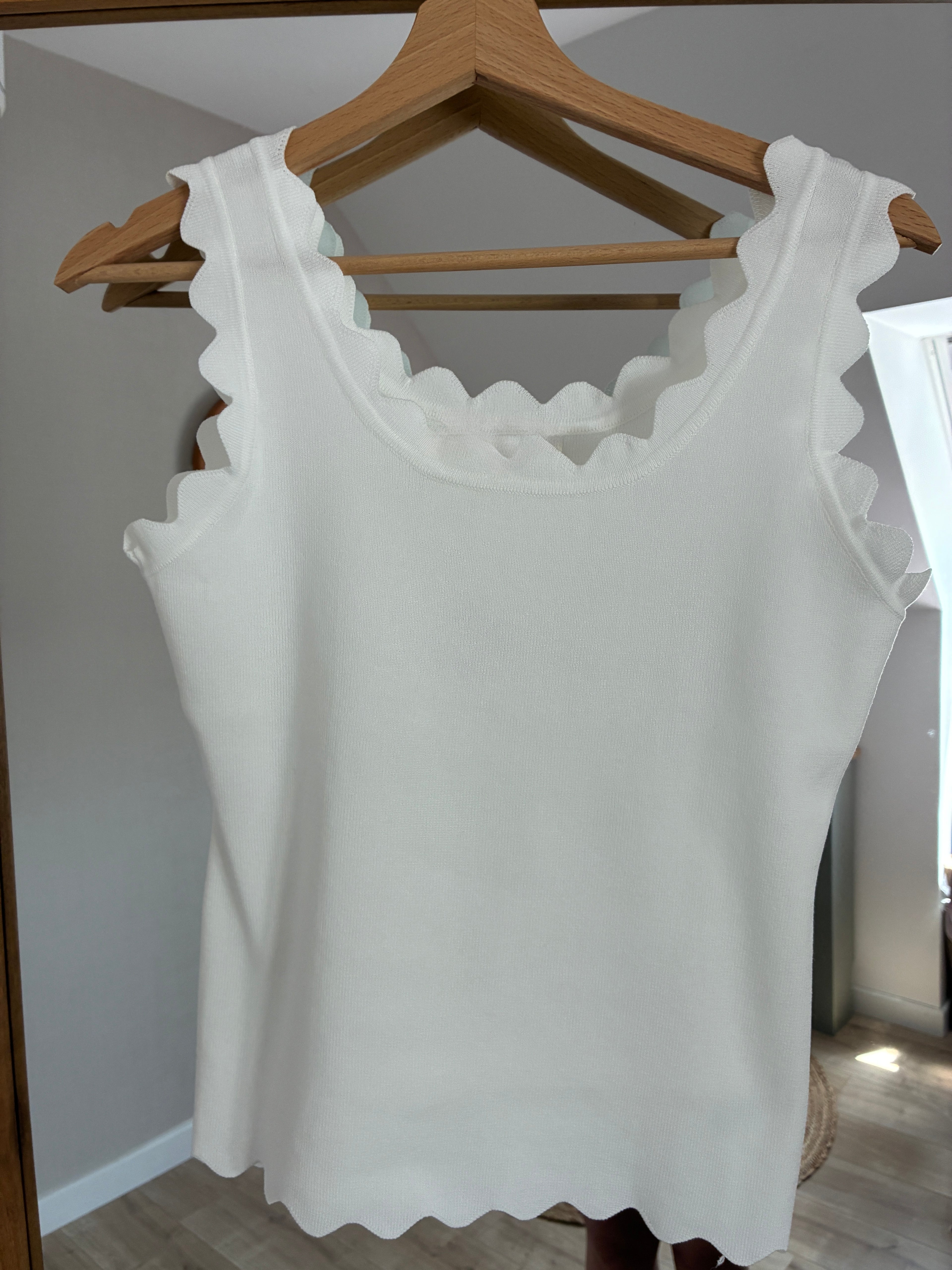 Top blanc Sibylle