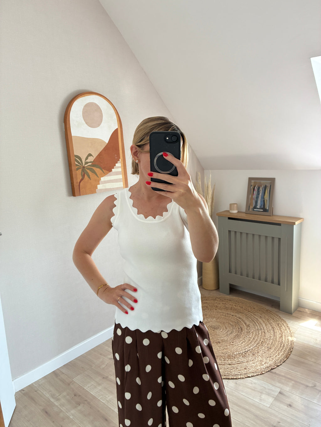 Top blanc Sibylle
