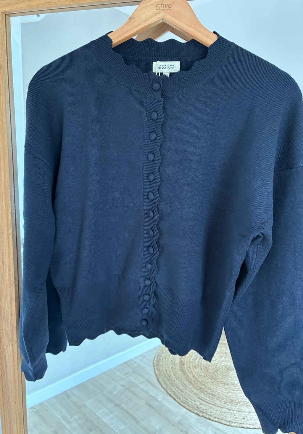Gilet bleu marine Clémence