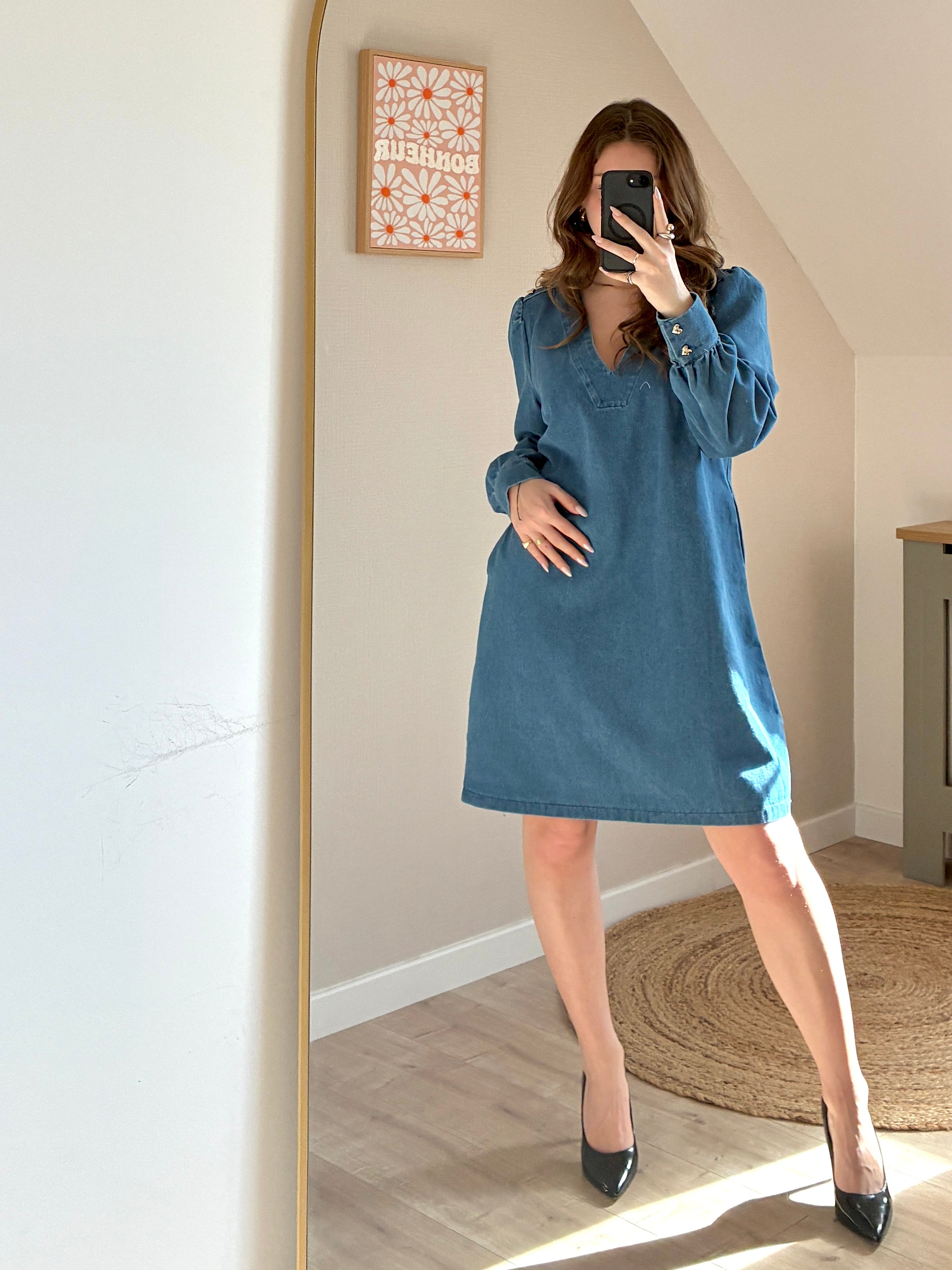 Robes-jeans-col-V
